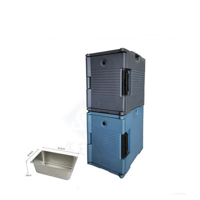 Rotomolding Insulated Box with Wheels Efficiently Deliver Food at Constant Temperature