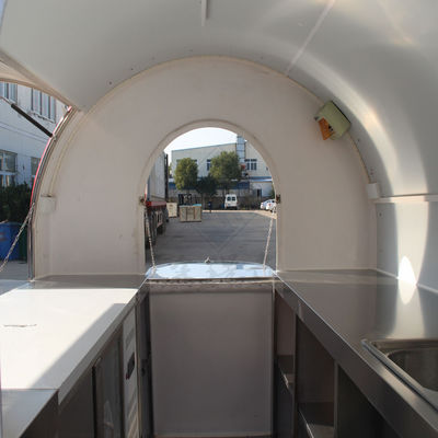 2020 CE Qualified Mobile Design Fast Food Cart High Productivity and Leisure Equipment