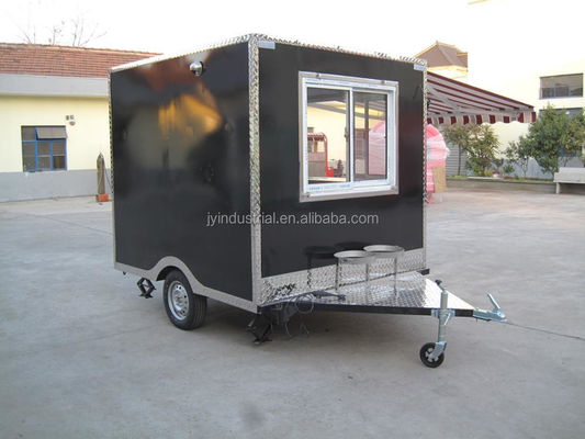 Custom Cooking on the Go Road Wheel Crepe Food Cart for Hotels and Gas Tow Truck