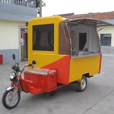 Electric Food Trucks with Rolled Fried Ice Cream Machine and Optional Food Machines
