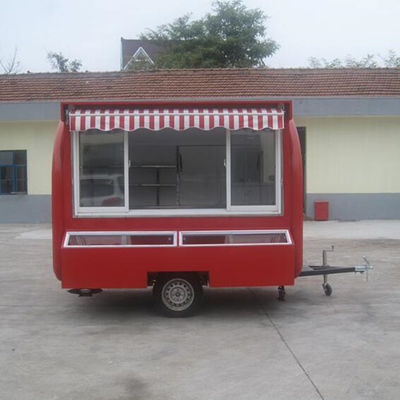 Electric Food Trucks with Rolled Fried Ice Cream Machine and Optional Food Machines