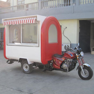 Electric Food Trucks with Rolled Fried Ice Cream Machine and Optional Food Machines