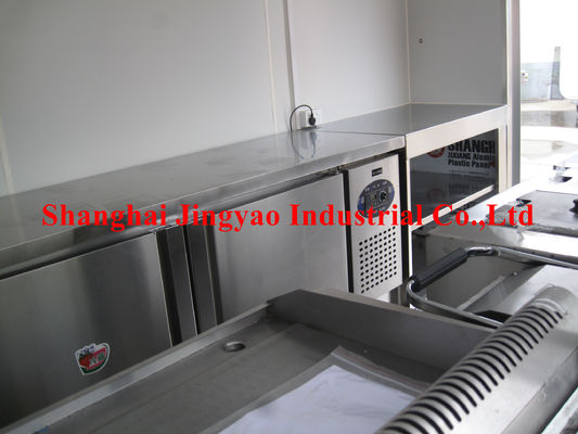 Food Cart Business Trailer Cooking Cart Custom Food Trucks Gas Tow Truck