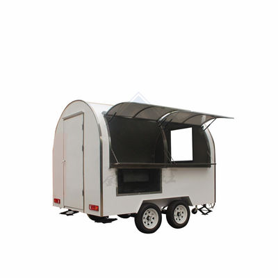 CE Approved Mobile Food Truck Trailer with High Productivity and 2300*1750*2100mm Size