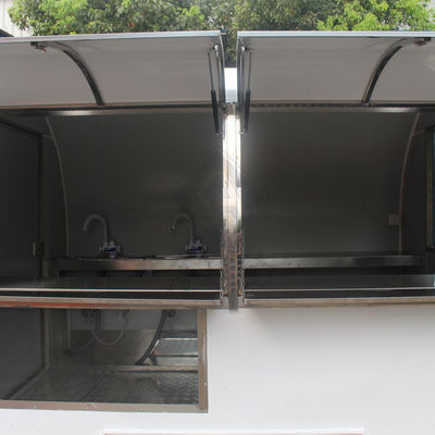 CE Approved Mobile Food Truck Trailer with High Productivity and 2300*1750*2100mm Size