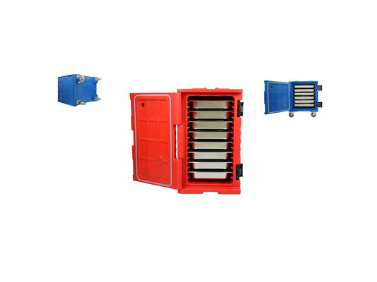 Insulated Front Loading Food Pan Carriers for Fast Food Catering and LLDPE Material