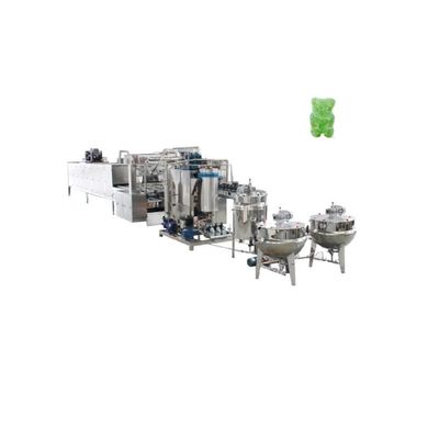 High Capacity Automatic Gummy Candy Making Machine 1900x980x1700MM for Commercial