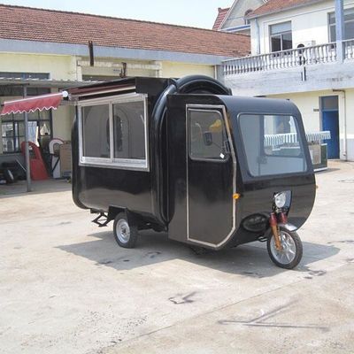 Fiberglass Mobile Concession Trailer for Vending Chinese Fast Food on Road Wheels