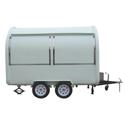 2300*1650*2300mm Commercial Beverage Trailer Churros Cart for Vending Food Wagon
