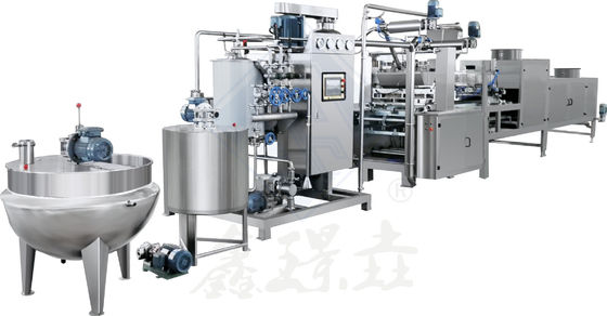 2000KG Professional Full Automatic Lollipop Candy Maker for Candy Production Line