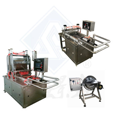 500kgs Gelatin Sour Grape Soft Gummy Depositor Machine for Versatile Candy Production