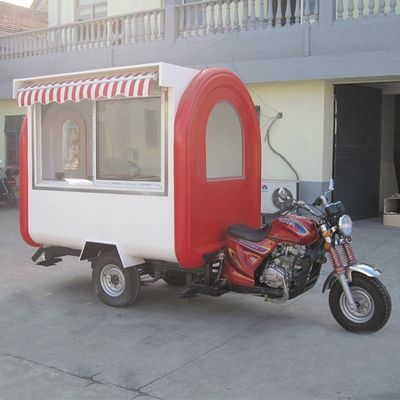 220V Vegetable Vending Tow Bar Trailer for Mobile Fast Food Truck and French Fries Carts