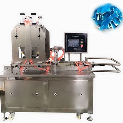 Stainless Steel Raspberry Banana Gummy Depositing Machine for Fast Jelly Candy Making
