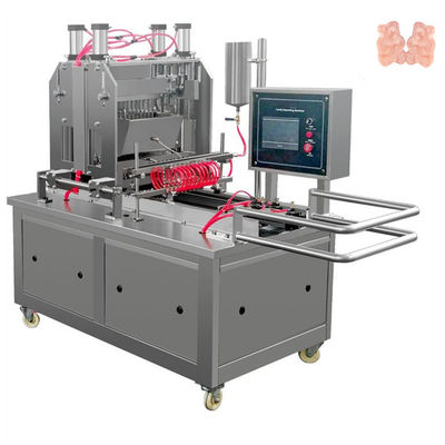 Stainless Steel Raspberry Banana Gummy Depositing Machine for Fast Jelly Candy Making