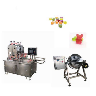 220V Voltage Multifunctional Stars Banana Strawberry Gummy Machine for Candy Making