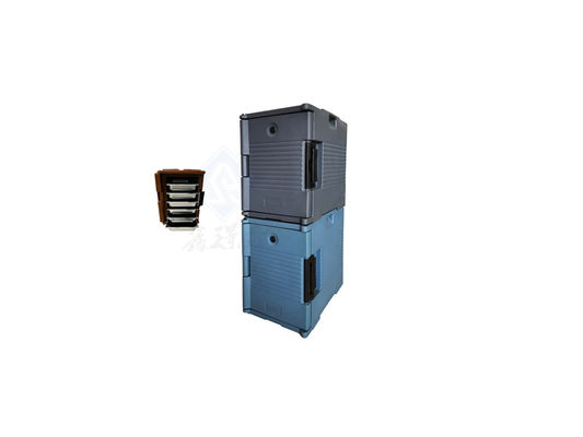Rotomolding Insulated Box Meal Station Customized Color Insulated Food Delivery Box