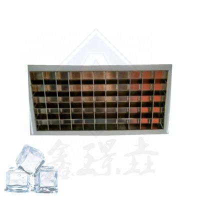 Hotels Ice Cube Machine Commercial 5000kg Evaporator for Cooling Way Water Cooling