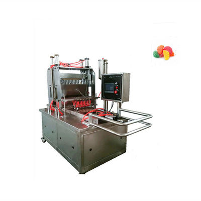 Depositing 20-50kg/h Industrial Peach Mango Gummy Machine Jelly Candy Making Machine