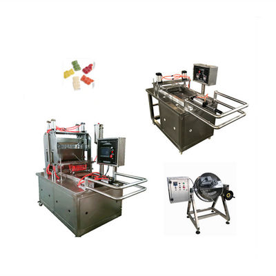 Depositing 20-50kg/h Industrial Peach Mango Gummy Machine Jelly Candy Making Machine
