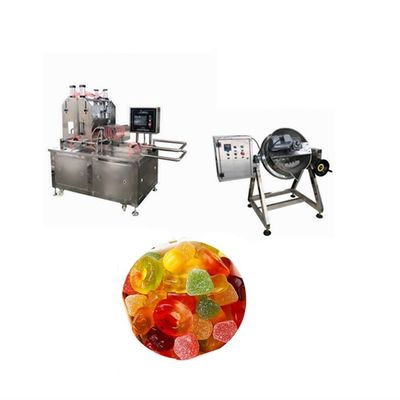 Depositing Machinery Function 500kgs Blueberry Grape Soft Gummy Candy Forming Machine