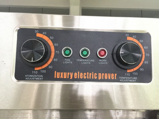 Electric Industrial Donut Bread Bakery Proofer Cabinet with Tray and 2.6KW Efficiency