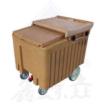 2023 Rotomolding Plastic Ice Collecting Trolley Easy to Clean and Perfect for Storage