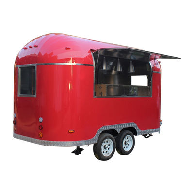 Vegetable Processing Plant Hot Dog Burger Trailer for Italian Ice Mobile Food Cart