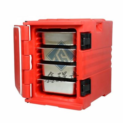 Transportation Rotational Molding Plastic Insulated Food Pan Carrier with PU Material