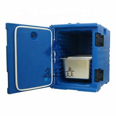 Transportation Rotational Molding Plastic Insulated Food Pan Carrier with PU Material