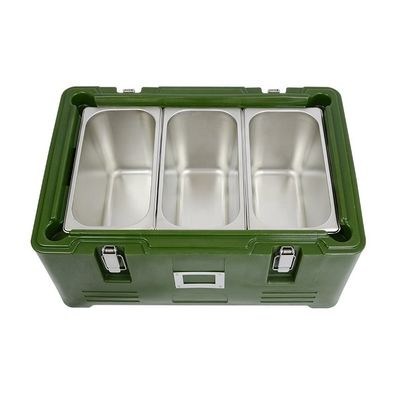 Plastic Insulated Lunch Box Container for Fish Transport Microwave and Dishwasher Safe