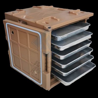 Hot Food Carrier 120L Insulated Container with Eco-friendly Rotomolding Plastic Material
