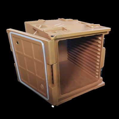 Hot Food Carrier 120L Insulated Container with Eco-friendly Rotomolding Plastic Material