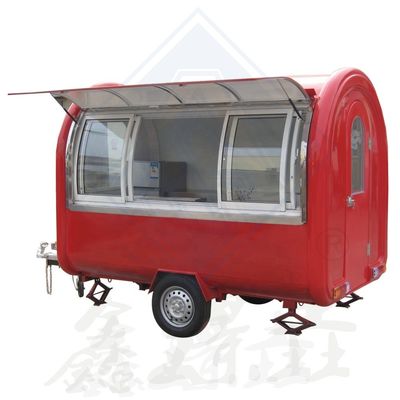 750kg Mobile Food Trucks for Fast Food Restaurant Fully Equipped and Ready to Serve