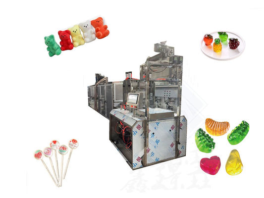 Automatic Candy Sugar Tablet Type Lollipop Maker Machine with 40-50kg/h Capacity
