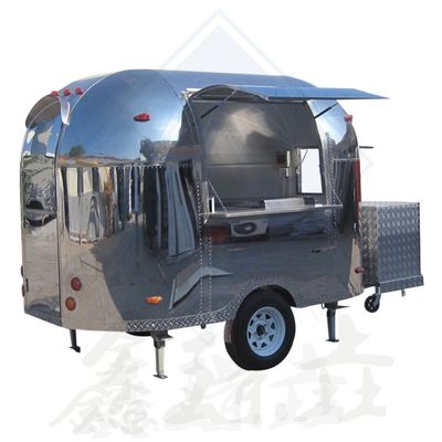Made Long Service Life Street Mobile Food Trailer Electric Food Truck with Vegetables