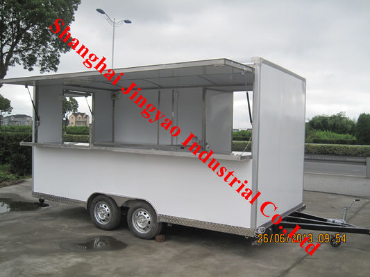 Mobile Food Truck with Cotton Candy Machine and Cart 2300*1650*2300mm Voltage 220V