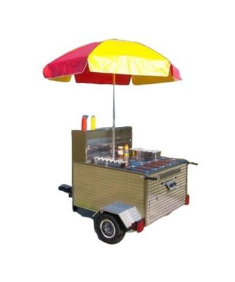 Outdoor Street Food Cart Mobile Food Electric Tricycle for Catering Ice Cream Trucks