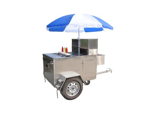 200 Set Outdoor Street Food Vending Cart for Mobile Cold Hot Food Truck Kitchen
