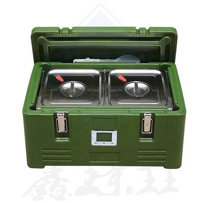 Insulated Ice Cooler Box for Outdoor Insulation Rotomolded Food Warming Cabinet