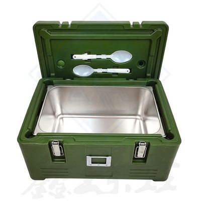 Insulated Ice Cooler Box for Outdoor Insulation Rotomolded Food Warming Cabinet