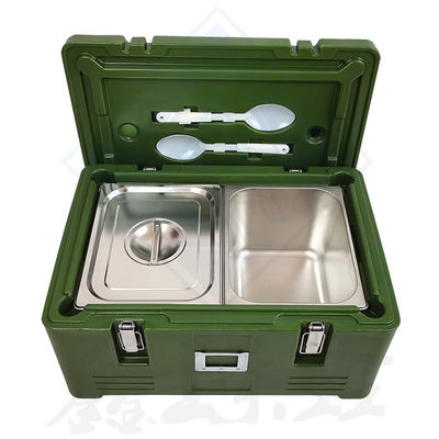 Insulated Ice Cooler Box for Outdoor Insulation Rotomolded Food Warming Cabinet
