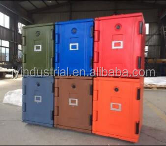 90L Capacity Insulated Front-Loading Food Pan Carrier for Hot Food Transport