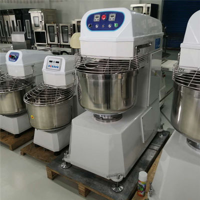 380V/220V 50kg/100kg/60L Heavy Duty Spiral Flour Dough Mixer Machine 540*710*850MM