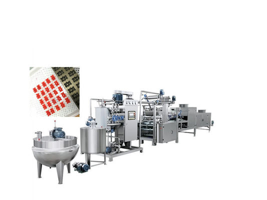 Gummy Soft Lollipop Candy Filling Machinery for Automatic Industrial Candy Production