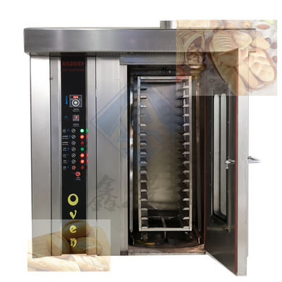 Food Processing Machine Bakery Rotary Oven Baking Bread Making Machine Automatic Oven