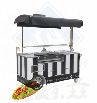 Customized Equipments Food Truck with Deep Fryer and Solar Power in Mobile Juice Cart