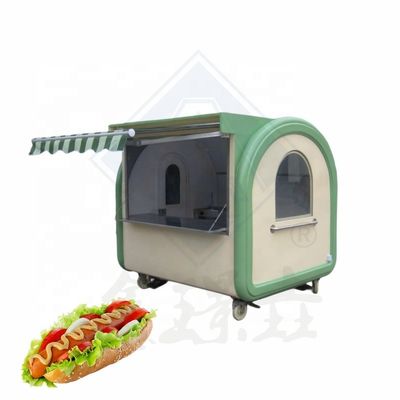 Customized Equipments Food Truck with Deep Fryer and Solar Power in Mobile Juice Cart