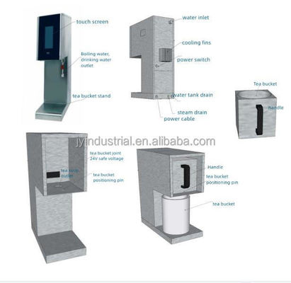 Fully Automatic Extractor Tea Coffee Making Machine for High Volume Production