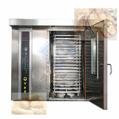 Electric Diesel Gas Rotary Oven for Baking Bread Making Machine in Food Processing