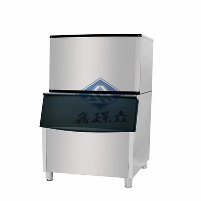 Industrial Ice Cube Maker Automatic Machine 2.8KW with Water Cooling or Air Cooling